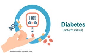 Diabetes Melliltus Complete (Introduction, Pathophysiology, Types ...