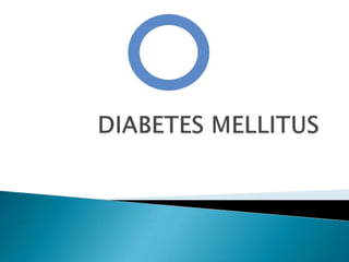 Diabetes mellitus Type 1 | PPTX