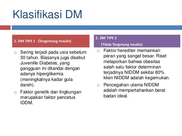 Diabetes Genetik Diabetes Genetik