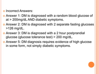 Diabetes mellitus | PPTX