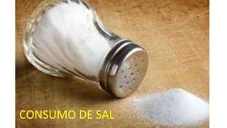 CONSUMO DE SAL
 