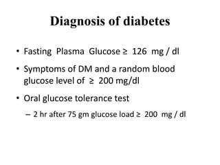 Pharmacotherapy of Diabetes mellitus | PPTX