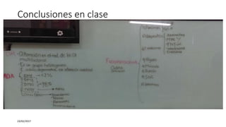 Conclusiones en clase
23/02/2017
 