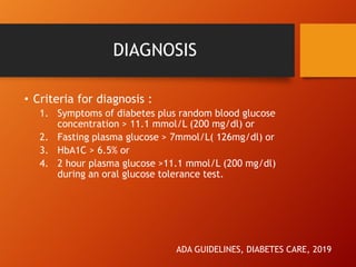 Diabetes Mellitus | PDF