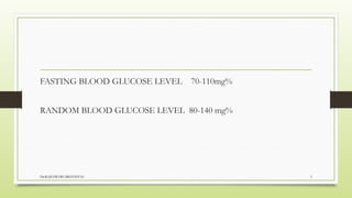 DIABETES MELLITU- types and mechanism of action | PPTX