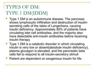 DIABETES MELLITUS - Copy.pptvbabahahahahah | PPT