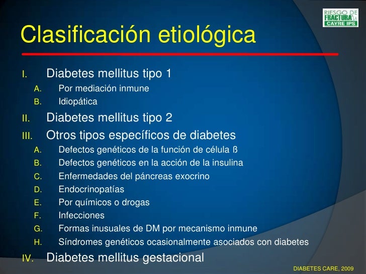 Diabetes mellitus RiesgodeFractura.com Diabetes mellitus RiesgodeFractura.com
