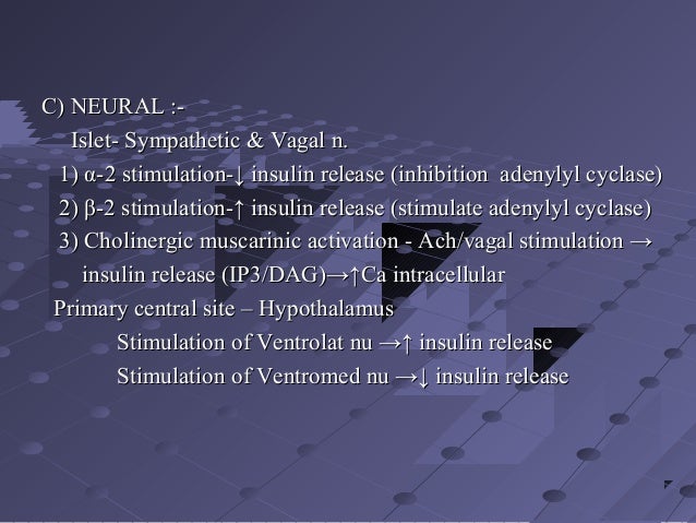 Insulin primary site