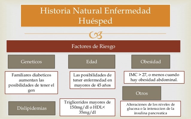 Diabetes mellitus 2 Historia Natural Diabetes mellitus 2 Historia Natural