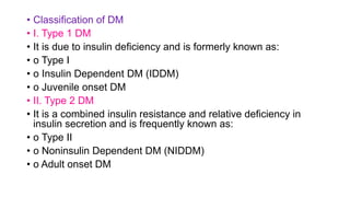 DIABETES MELLITUS AN OVERVIEW.pptx