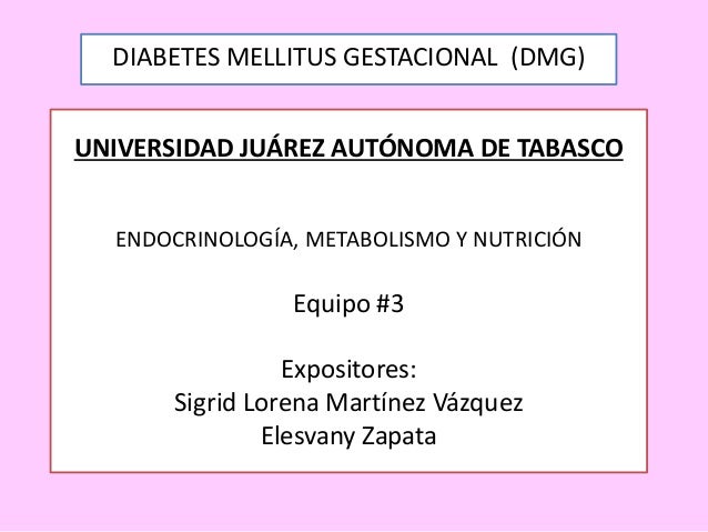 Diabetes mellitus gestacional Diabetes mellitus gestacional