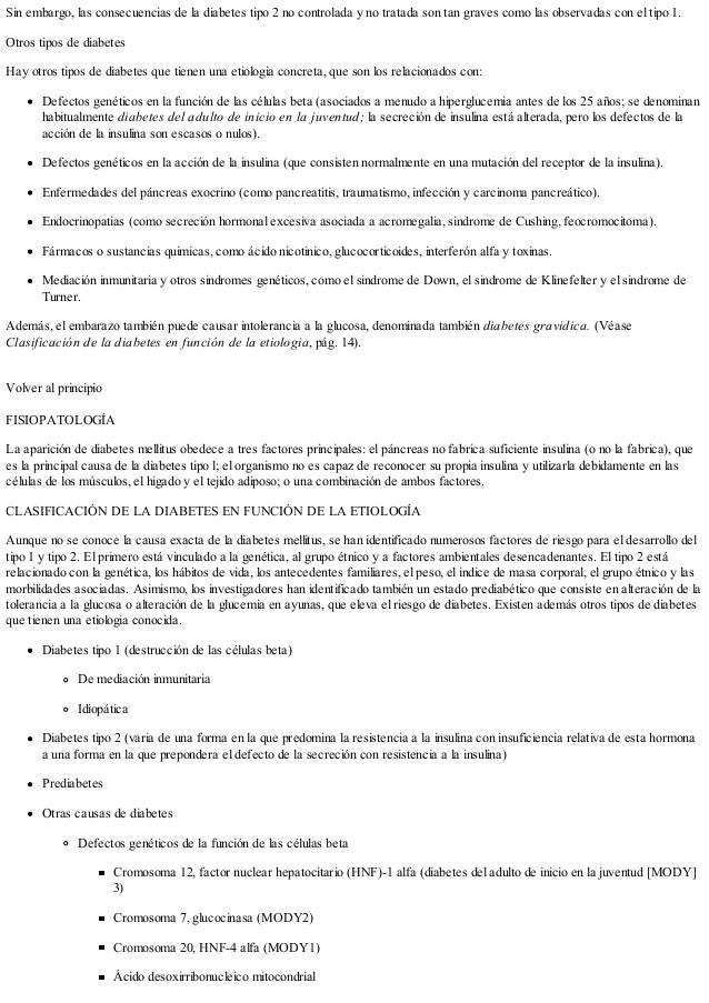 Diabetes mellitus guía para el manejo del paciente Diabetes mellitus guía para el manejo del paciente