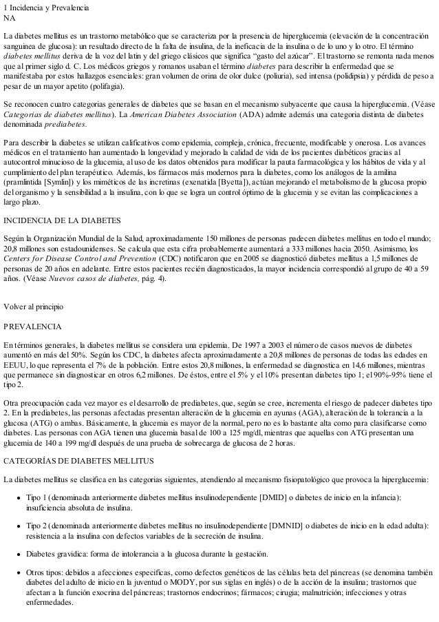 Diabetes mellitus guía para el manejo del paciente Diabetes mellitus guía para el manejo del paciente