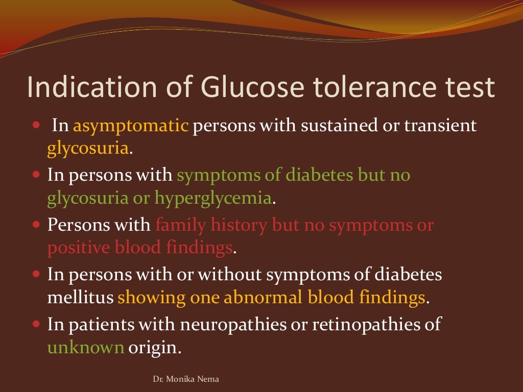 Laboratory diagnosis of Diabetes mellitus