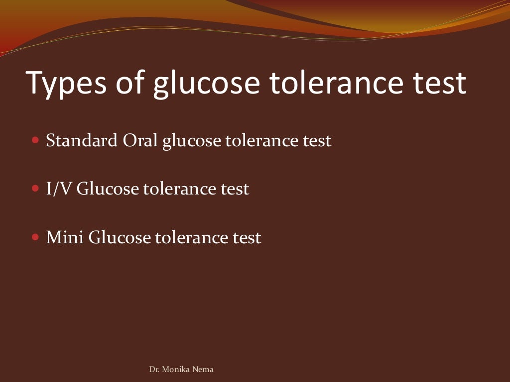 Laboratory diagnosis of Diabetes mellitus