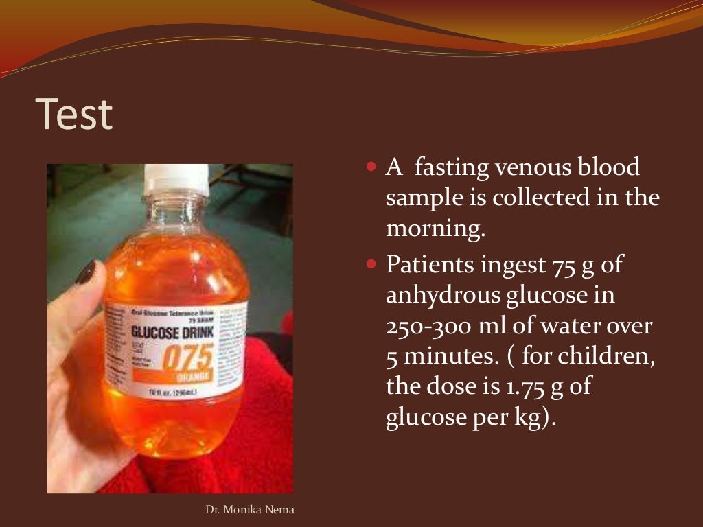 Laboratory diagnosis of Diabetes mellitus
