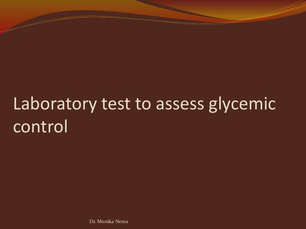 Laboratory diagnosis of Diabetes mellitus