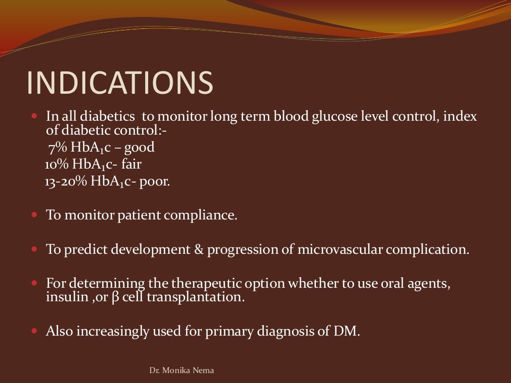 Laboratory diagnosis of Diabetes mellitus
