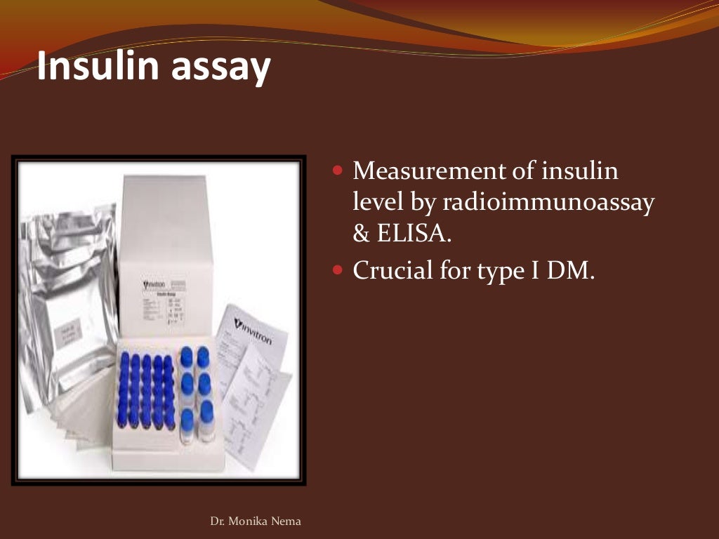 Laboratory diagnosis of Diabetes mellitus