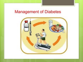 Diabetes Mellitus Types Diet and Exercise | PPTX