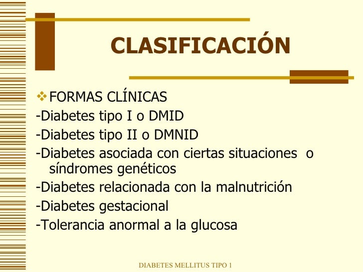 Diabetes Mellitus Tipo 1 Diabetes Mellitus Tipo 1