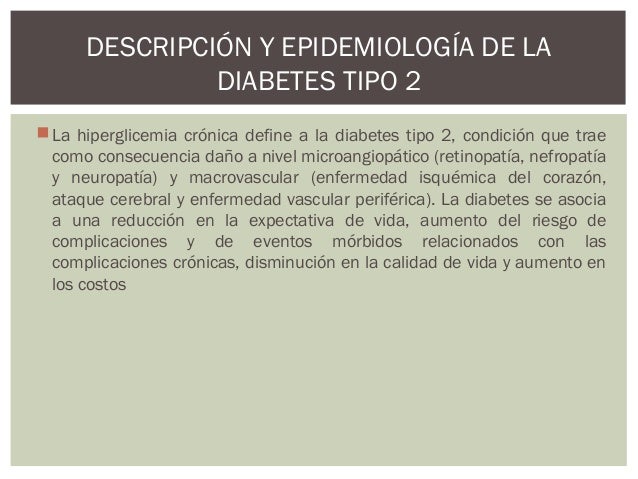 Diabetes mellitus tipo 2 Diabetes mellitus tipo 2