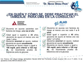 DIABETES MELLITUS TIPO 2 QUE DICEN LAS GUIAS.pptx