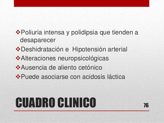 Diabetes Mellitus Tipo II y Complicaciones Agudas Diabetes Mellitus Tipo II y Complicaciones Agudas