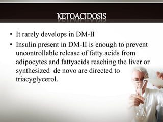 Diabetes mellitus type 2(biochemistry)
