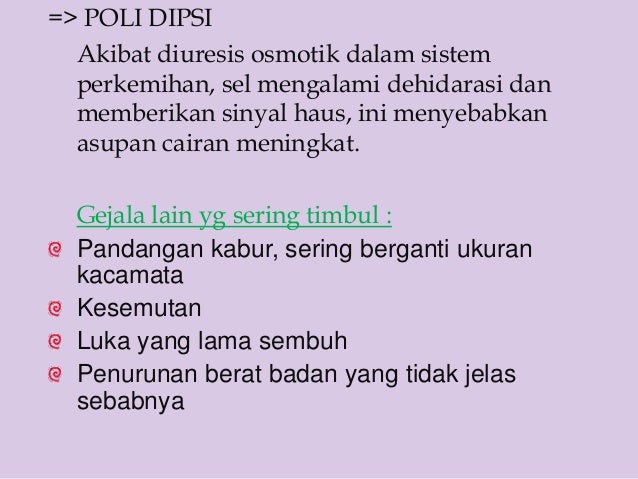 Diabetes millitus tugas kelompok mata kuliah farmakologi