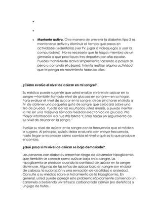 Diabetes, Paulina  Del Bosque