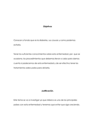 Diabetes, Paulina  Del Bosque