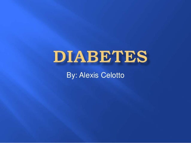 diabetes powerpoint