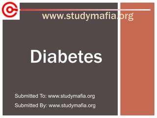 www.studymafia.org
Submitted To: www.studymafia.org
Submitted By: www.studymafia.org
 