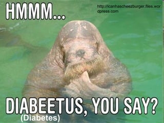 Diabetes Presentation | PPT