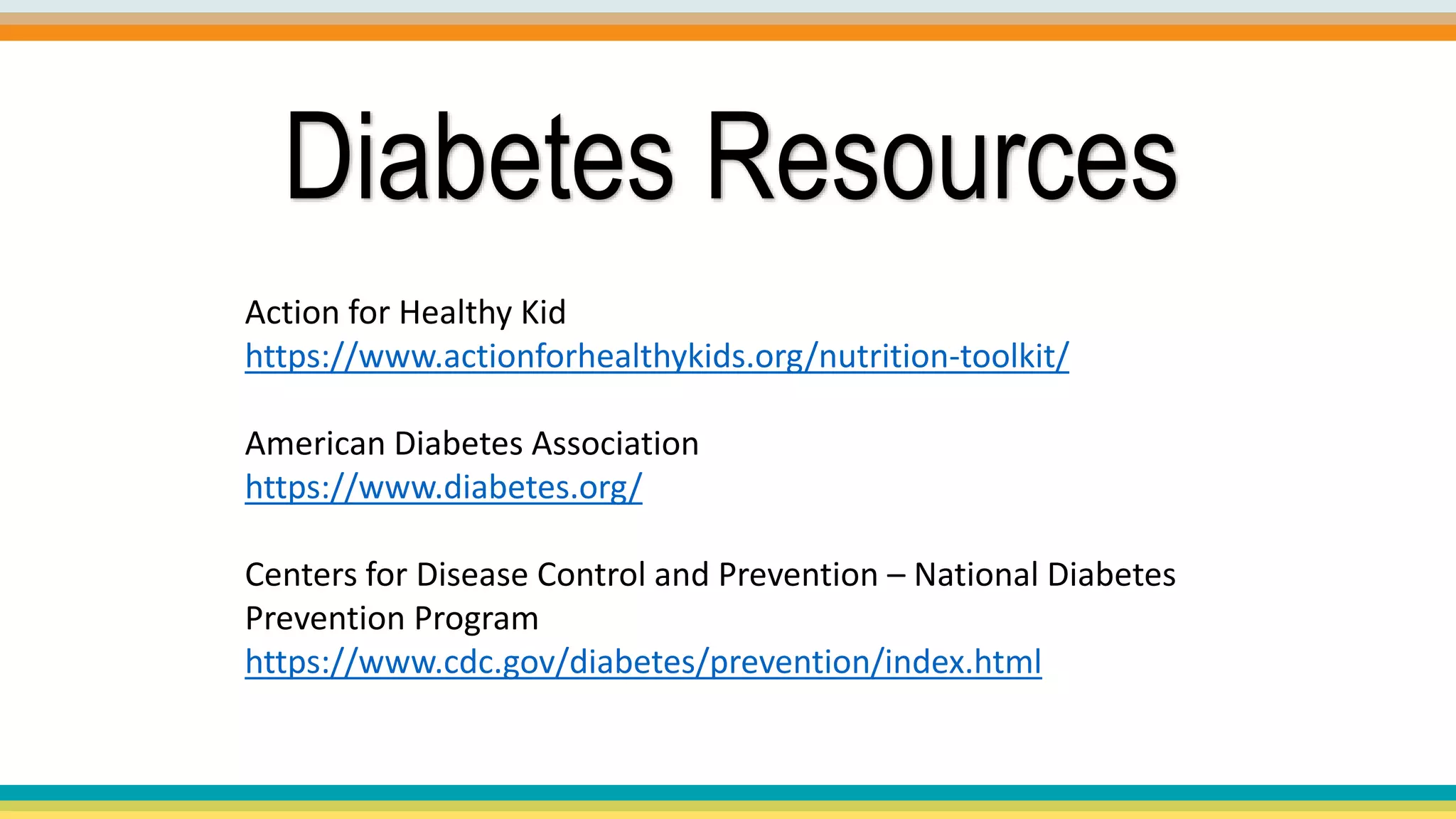 Diabetes Prevention Powerpoint | PPTX