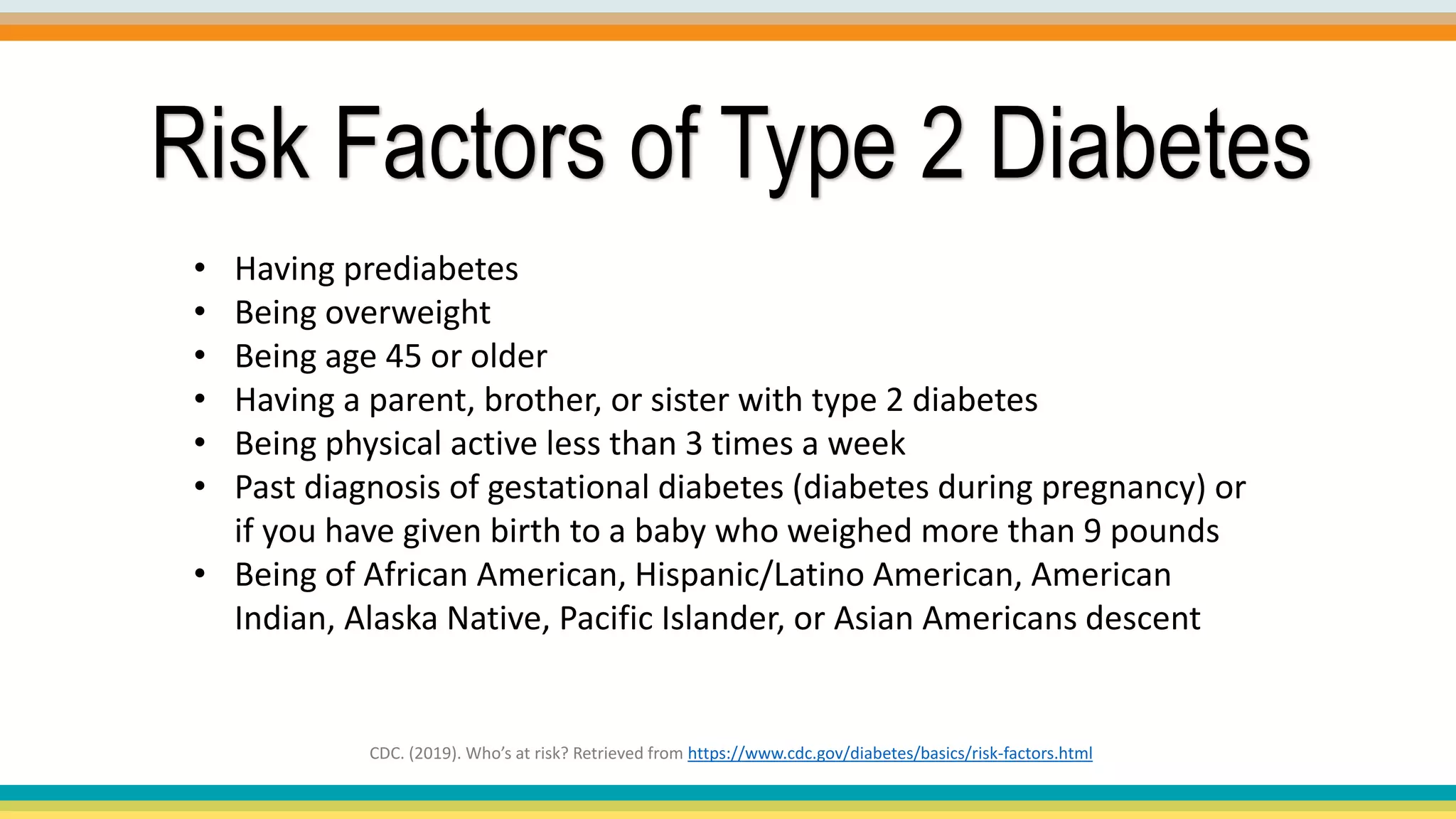Diabetes Prevention Powerpoint | PPTX