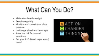 Diabetes Prevention Powerpoint | PPTX