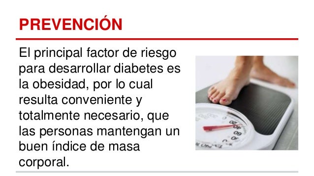 Diabetes promoción y prevención Diabetes promoción y prevención