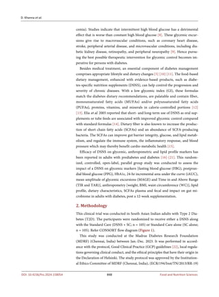 Efficacy of Diabetes Specific Nutrition Supplement on Glycemic and Gut ...