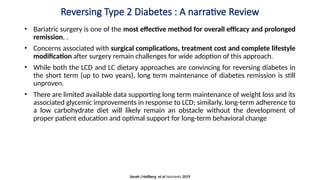 Diabetes Reversal and Remission an update in 2022 - Copy.pptx