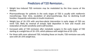 Diabetes Reversal and Remission an update in 2022 - Copy.pptx