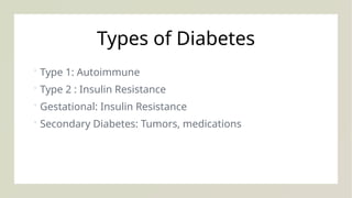 Diabetes type 1.pptx with young patient type 1 | PPTX