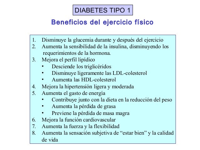 Diabetes y actividad física Diabetes y actividad física