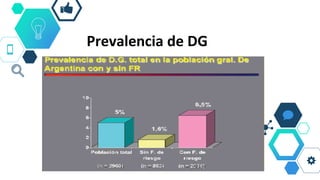 Prevalencia de DG
 