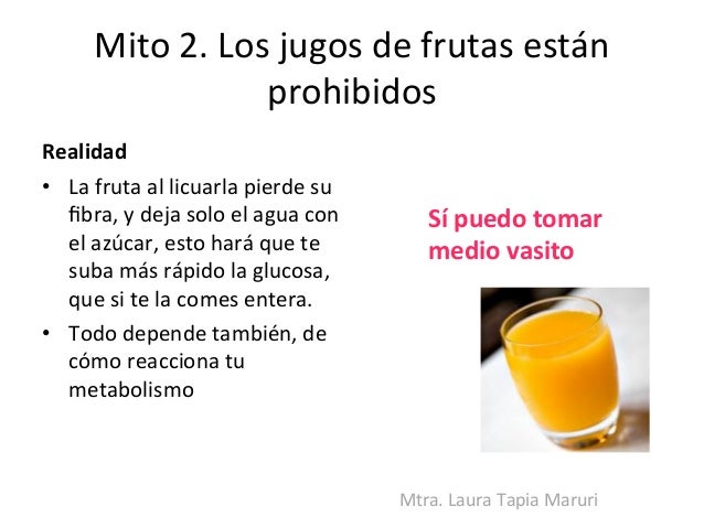 Diabetes y frutas Diabetes y frutas