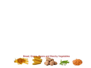Bread, Grains, Beans and Starchy Vegetables  