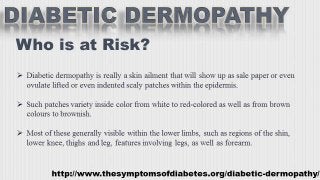 Diabetic Dermopathy