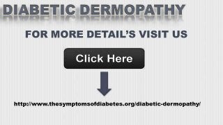 Diabetic Dermopathy