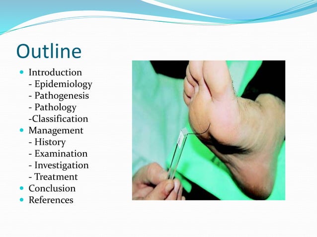 management Diabetic foot | PPTX